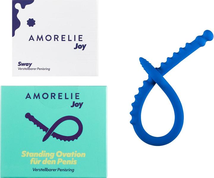 Produktbild Amorelie Penisring «Sway» Blau (2 cm)