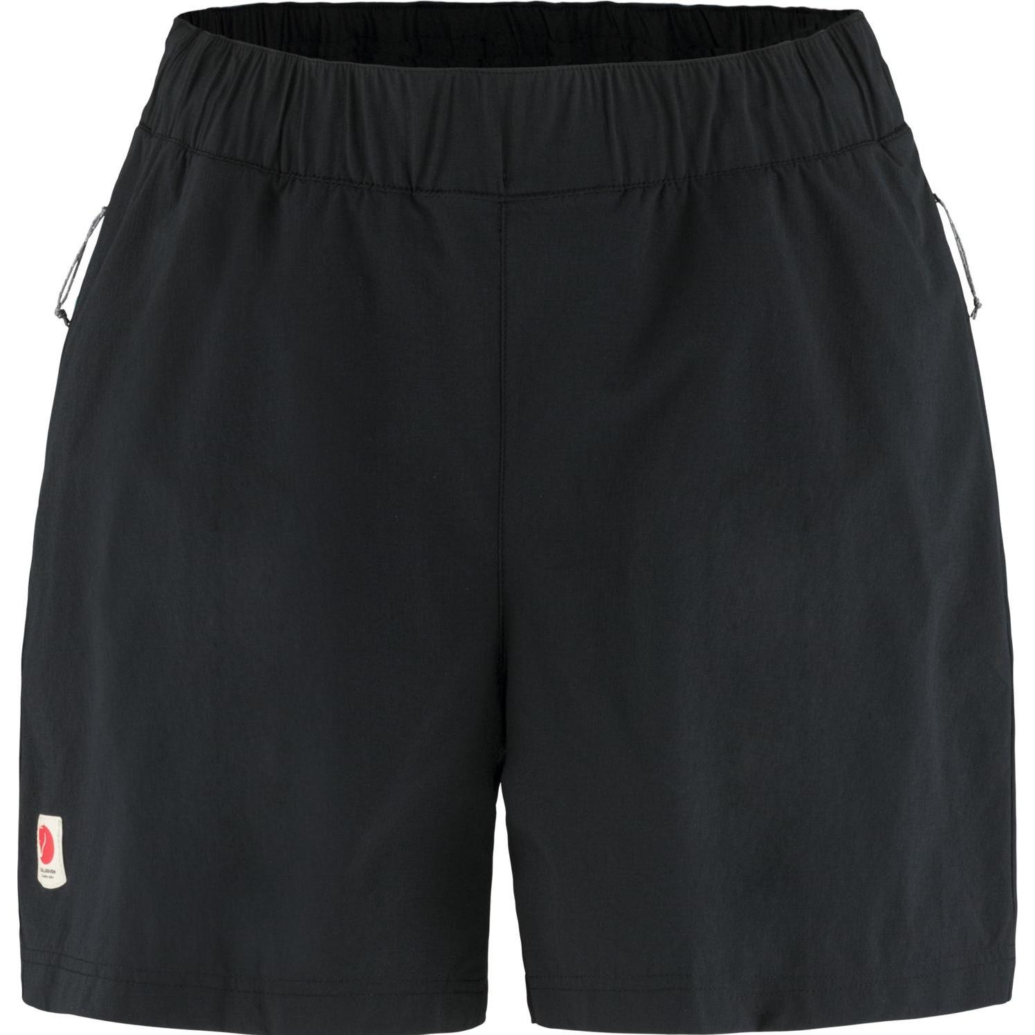 Fjällräven, Damen, Outdoorhose, High Coast Relaxed Shorts W (48), Schwarz, 48