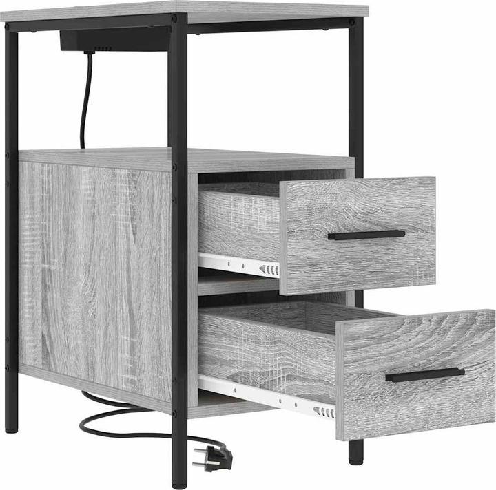 Produktbild vidaXL Nachttisch (48 x 30 x 61 cm)