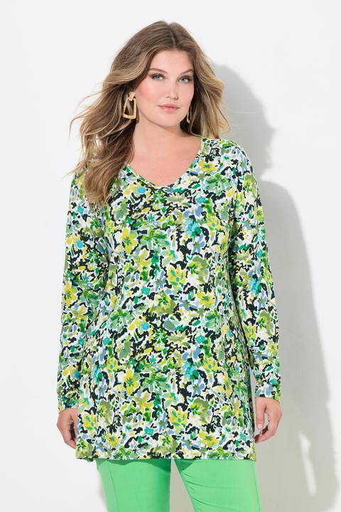 Produktbild Miamoda Langarmshirt, Blumenmuster (44)