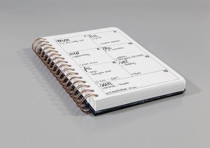 Produktbild Sigel Spiral-Notizbuch Jolie (A5, Kariert, Harter Einband)