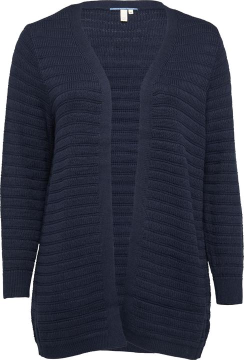 Produktbild S.Oliver Strickjacke Offener Long-Cardigan mit Strukturmuster (44)