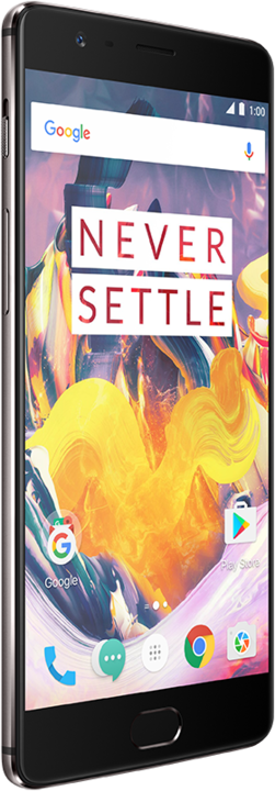 Produktbild OnePlus 3t (64 GB, Gunmetal, 5.50", Dual SIM, 16 Mpx, 4G)