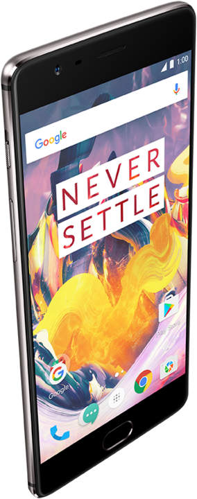 Produktbild OnePlus 3t (64 GB, Gunmetal, 5.50", Dual SIM, 16 Mpx, 4G)