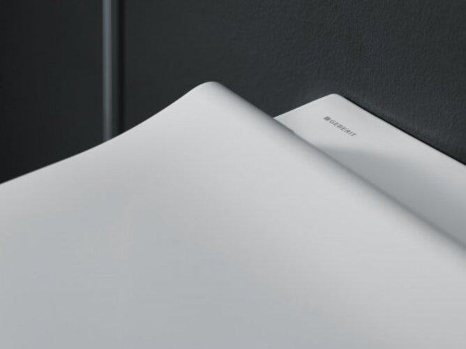Produktbild Geberit WC-Sitz Smyle Square schmales Design weiss 500238011