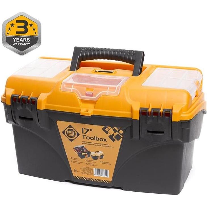 Forte tools, Cassetta degli attrezzi, CASSETTA DEGLI ATTREZZI MANO PREMIUM 43,4X25X23,8CM