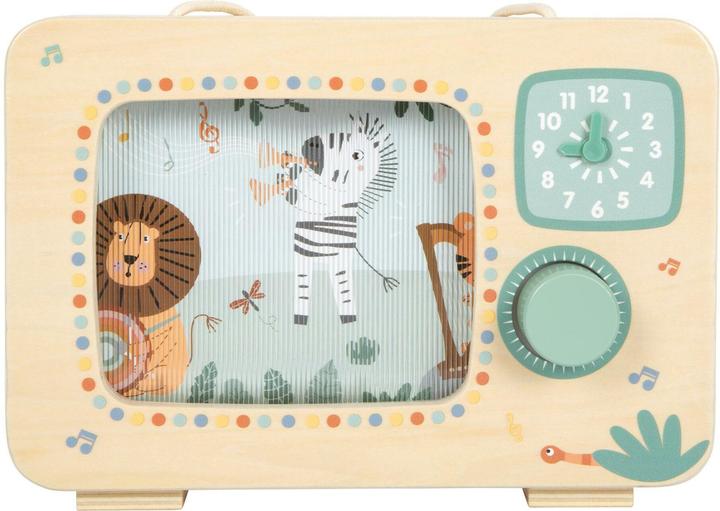 Produktbild small foot Spieluhr Fernseher „Safari“