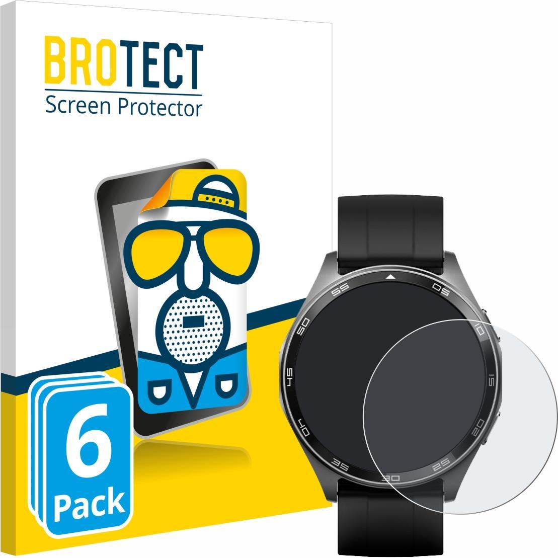 BROTECT Entspiegelungsfolie Displayschutz Displayschutzfolie Folie Matt, Smartwatch Schutzfolie, Grau
