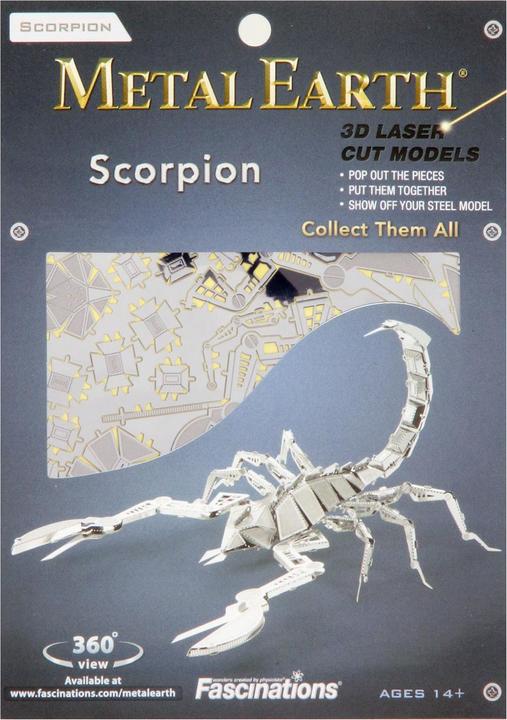Actual product image Metal Earth Scorpion