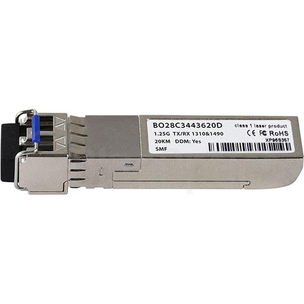 CBO Huawei CSFP-GE-FE-BXU1 kompatibler BlueOptics cSFP BO28C3443620D, Transceiver, Silber