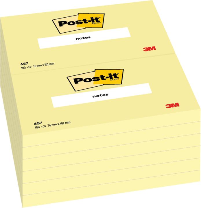 Productafbeelding Post-it Haftnotzien (76 x 102 mm)
