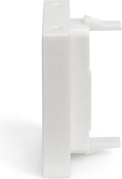 Produktbild Digitus 45x45 mm 1-Port Blende mit transparentem Beschriftungsfeld für DN-93802-5 Inhalt 1x Blende RAL 9003