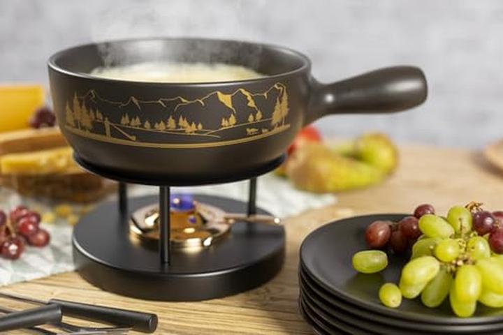 Produktbild Kuhn Rikon Käsefondue Set Alpenpanorama (Käsefondue)