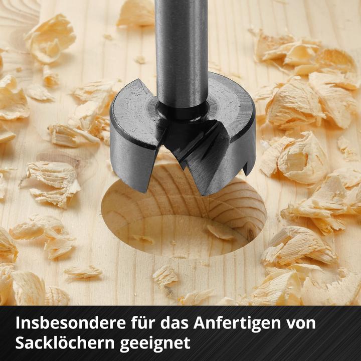 Produktbild Einhell 706003 Forstnerbohrer-Set 15 mm, 20 mm, 25 mm, 30 mm, 35 mm 1 Set (35 mm, 15 mm, 30 mm, 20 mm, 25 mm)