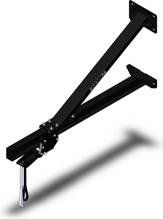 Immagine prodotto Nobu Athletics Supporto per sacchi da boxe a parete Pro con guida di stoccaggio