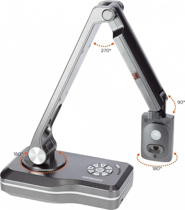 Actual product image Celexon Document camera DK800 - Full-HD 8 Mega Pixel 10x digital zoom 2x LED USB SD
