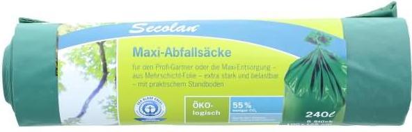 Image du produit Secolan Maxi sacs à déchets (5 x, 240 l)