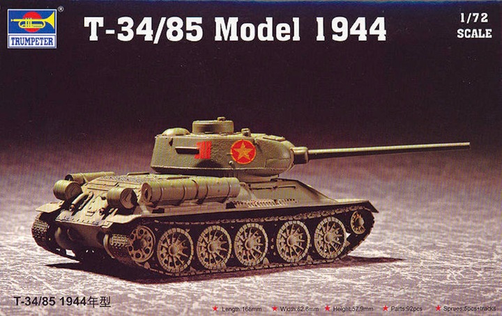 Produktbild Trumpeter Soviet T-34/85 Model 1944