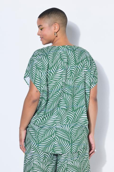 Produktbild Studio Untold Blusenshirt, oversized, Leafs-Print (46, 48)