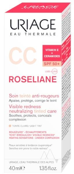 Actual product image Uriage Rosliane CC Cream SPF50+
