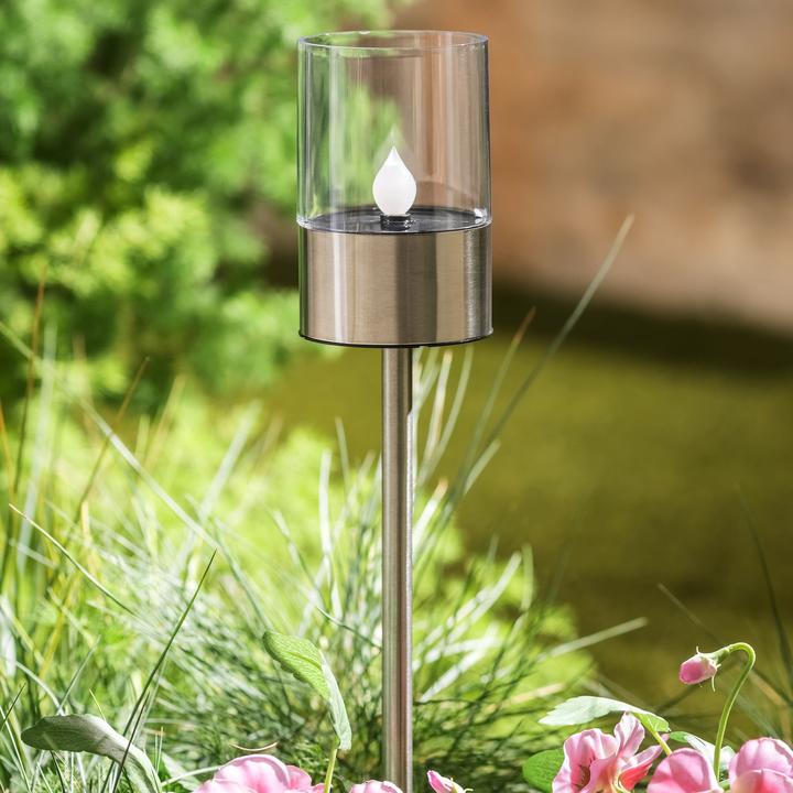 Image du produit GuGus Lampe solaire à LED avec scintillement de la bougie (60 lm)