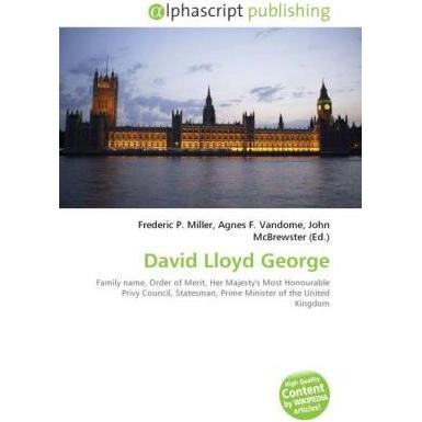 David Lloyd George, Sachbücher