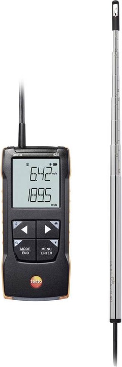 Actual product image Testo 425 Anemometer 0.01 to 30 m/s