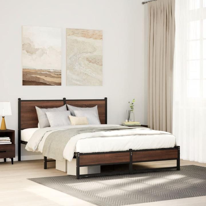 Actual product image vidaXL Bettgestell (137 x 190 cm)