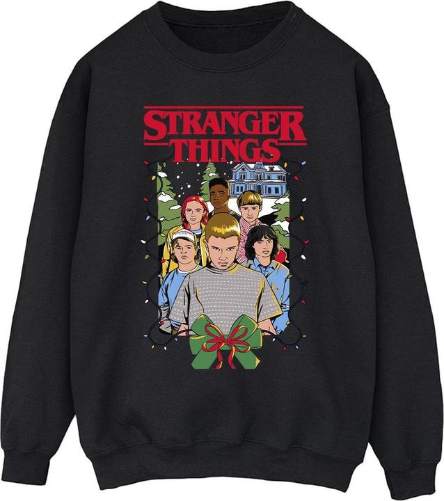 Produktbild Netflix Stranger Things Christmas Poster Sweatshirt (XL)
