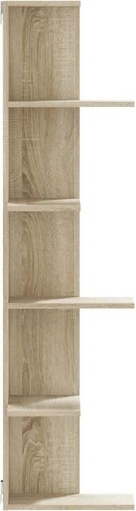 Immagine prodotto vidaXL Scaffale a muro ad angolo (36,5 x 36,5 x 140 cm)