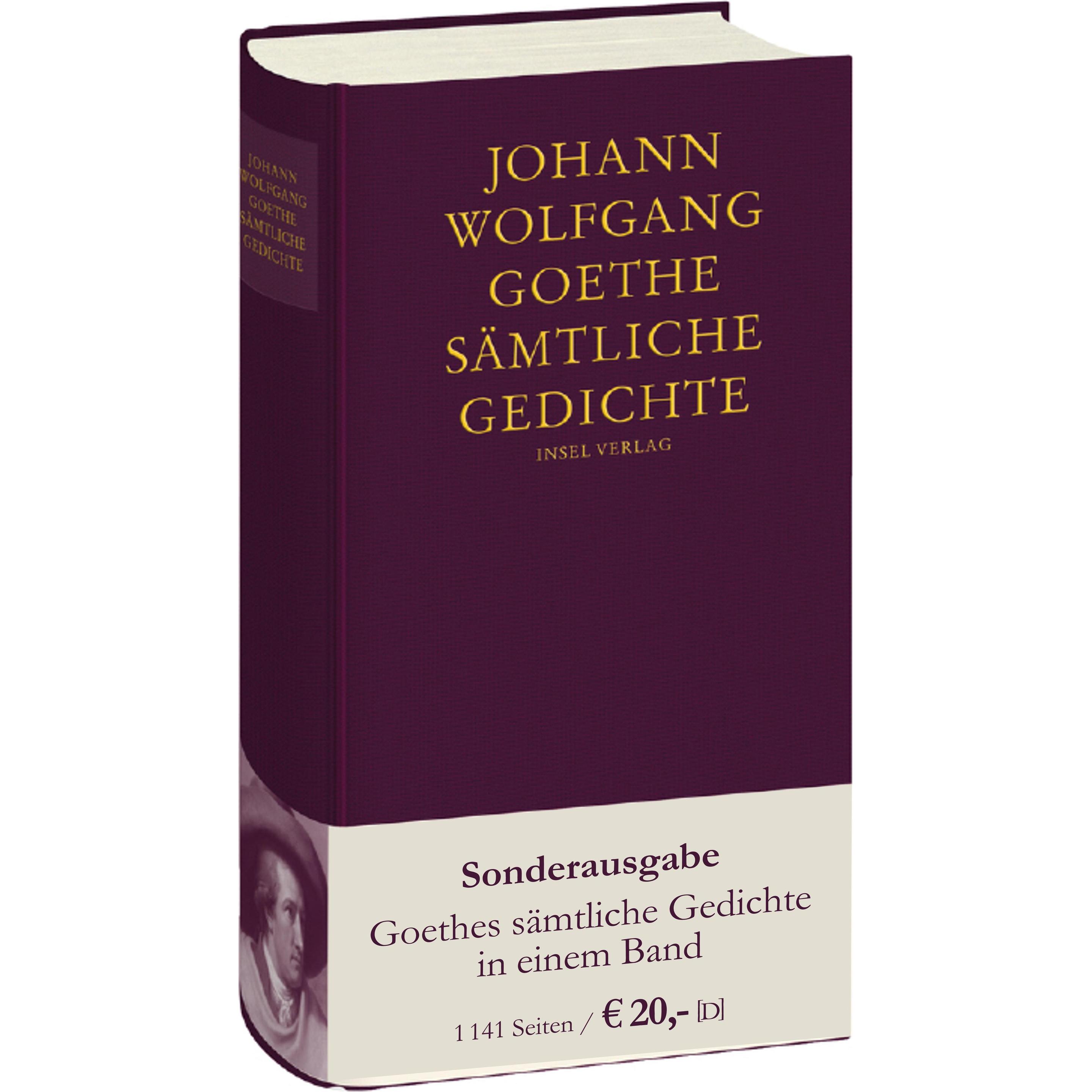 Sämtliche Gedichte, Belletristik von Johann Wolfgang Goethe