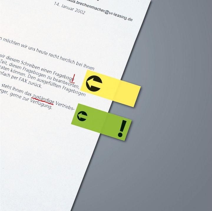 Actual product image Sigel Sticky notes with symbol (20 x 50 mm)