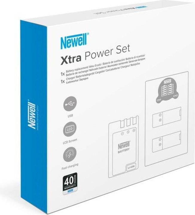 Image du produit Newell Batterie identique à la NP-F770 avec double chargeur USB-C pour Sony (Batterie de l'appareil photo)
