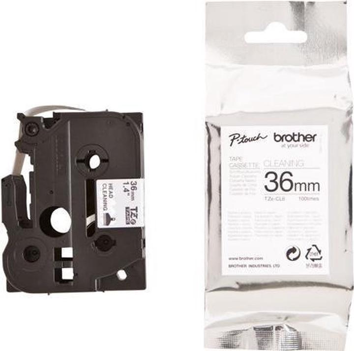 Actual product image Brother Tze-Cl6 (3.60 cm, Black)