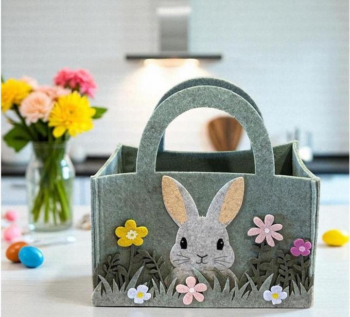 Image du produit GuGus Ostern Tasche aus Filz mit Henkel (1 x)