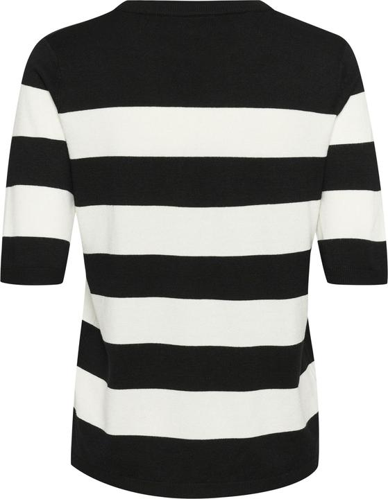Black, chalk bold stripe
