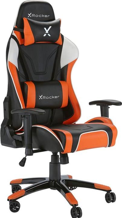 X Rocker Chaise de jeu eSport Agility Sport avec ajustement ergonomique Orange