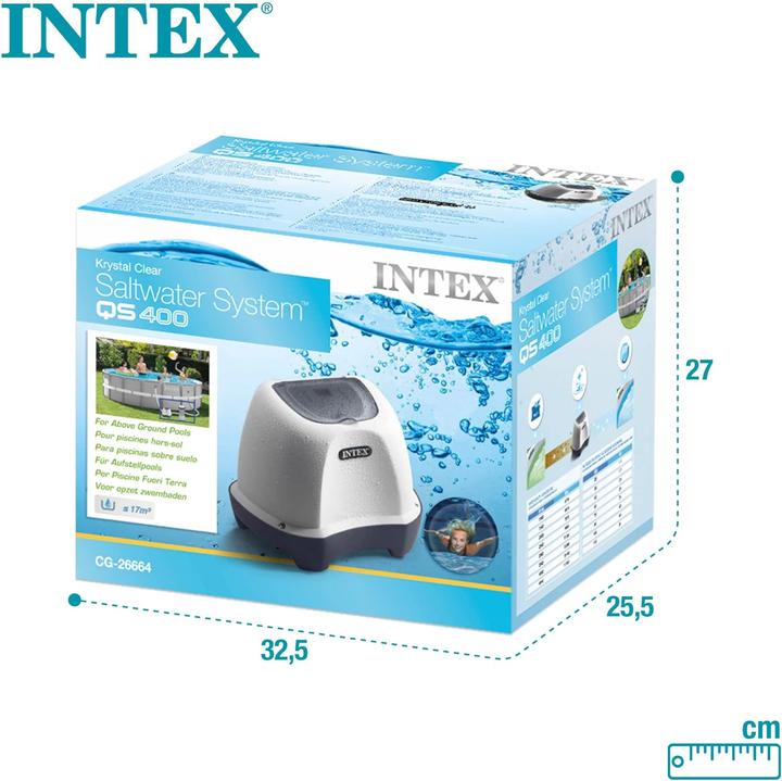 Actual product image Intex Krystal Clear Saltwater System