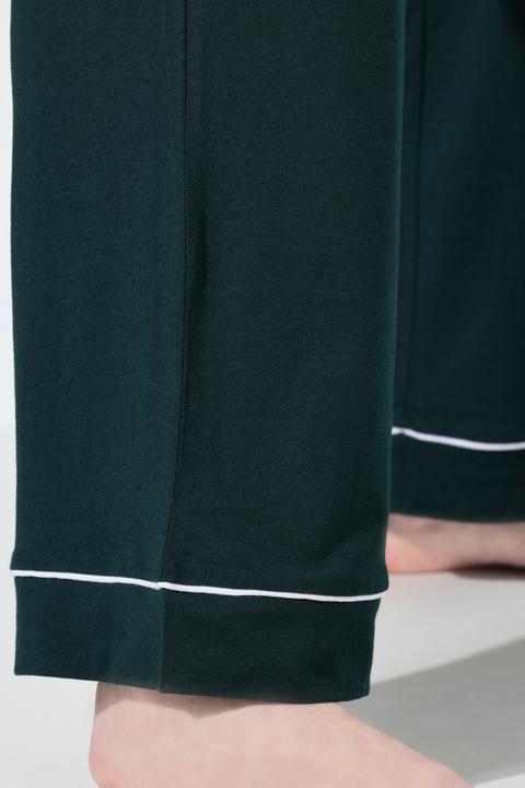 Produktbild Ulla Popken Pyjama, Zierpaspeln, Reverskragen, Halbarm (60)