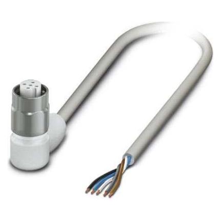 Phoenix Contact Grigio Cavo Sensore/Attuatore, Cavo + Spina Elettrica,