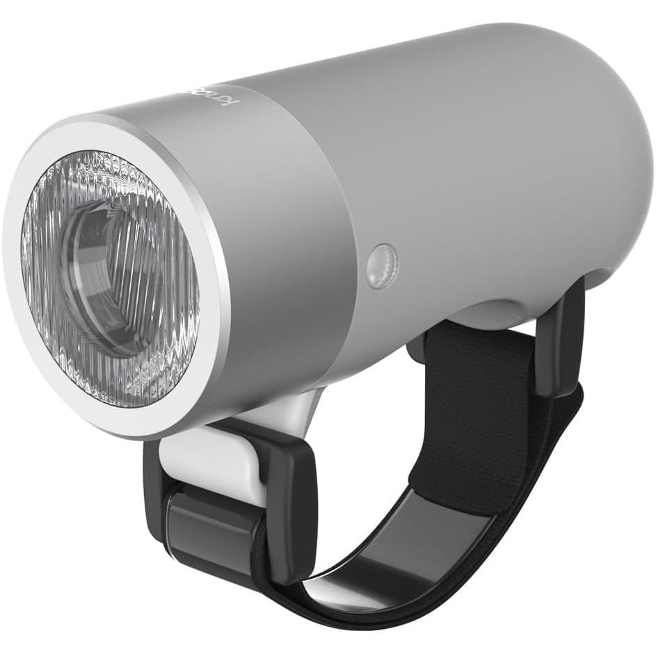 knog. Plug Fahrradlampe, StVZO, weisse LED, grey (140 Lumen) (140 lm, 10 lm) (40085151)