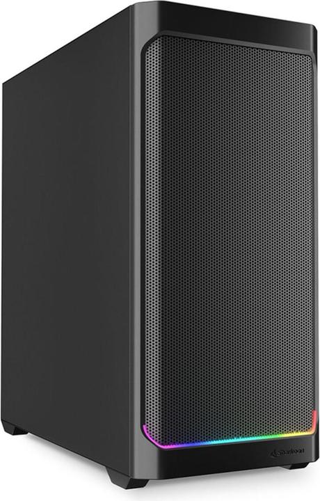 Productafbeelding Sharkoon AK4 Zwart ATX (zwart) (ATX, mATX, Mini-ITX)