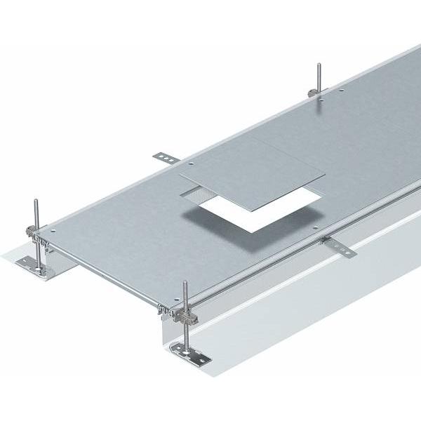 OBO Bettermann, Passaggio dei cavi, OBO OKA-G30040140D4 Unità di trasporto a massetto per dispositivi 2400x300x140mm (240 cm)