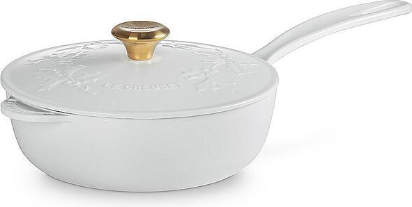 Produktbild Le Creuset Stielkasserolle Deckel HOLLY Cotton (21 cm, Stielkasserolle, Gusseisen)