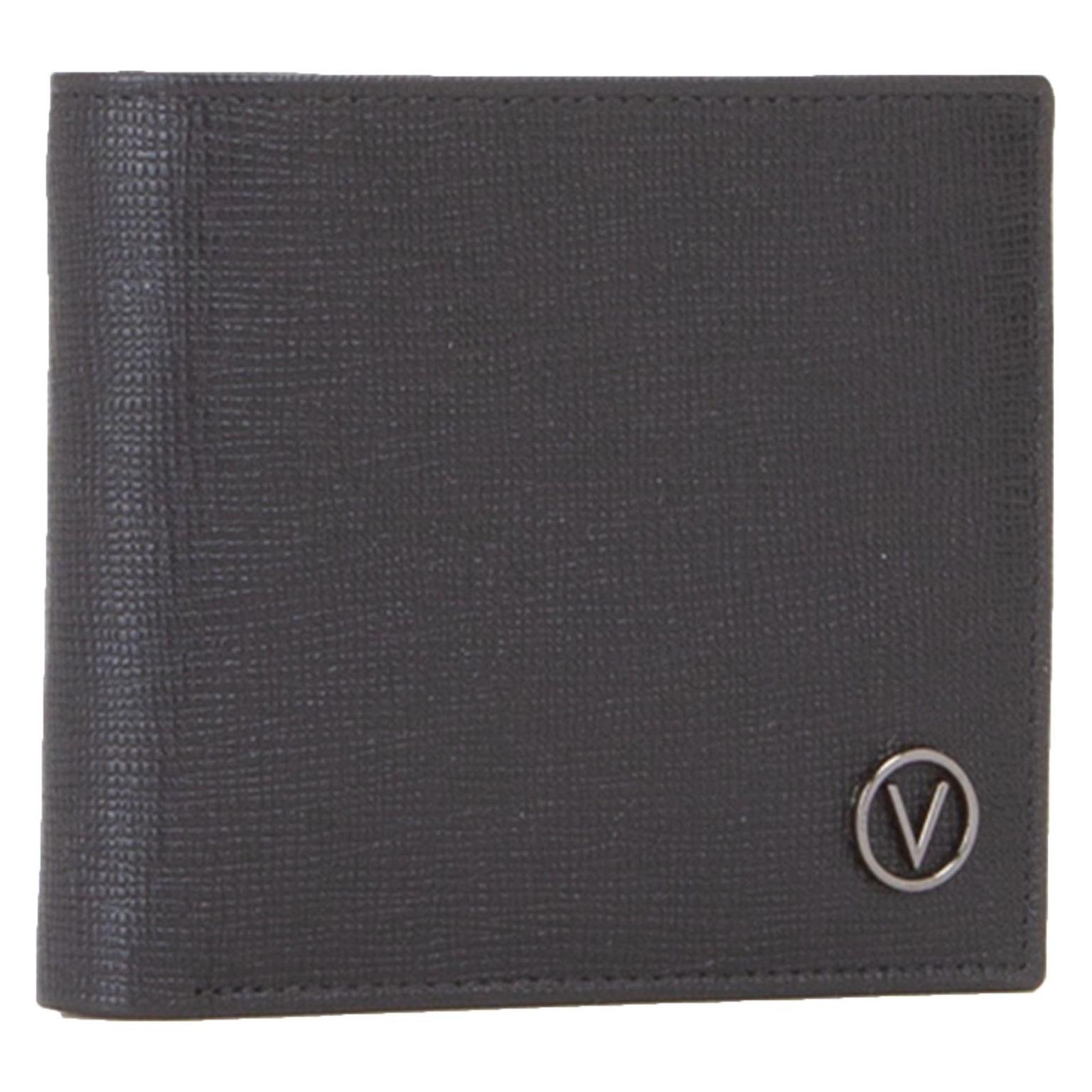 Valentino, Herren, Portemonnaie, Plama Wallet, Schwarz