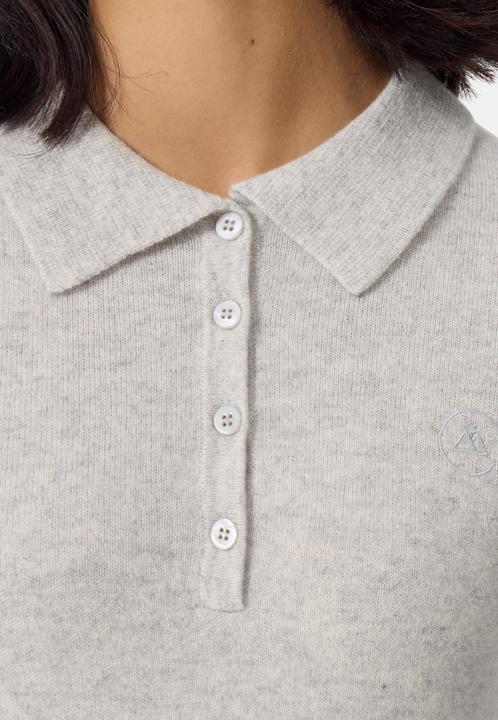 Produktbild Cash-Mere Kaschmir Poloshirt Langarm (M)