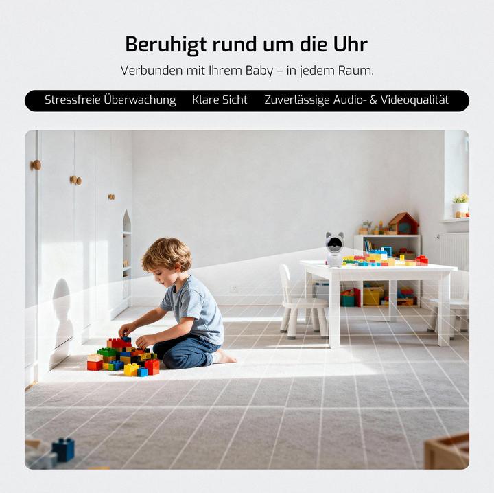 Produktbild Furber Babyphone DUAL mobil, Produktkategorie: Sonstiges (200 m)