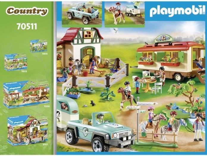 Actual product image Playmobil 70511 Car with trailer (70511, Playmobil Country)