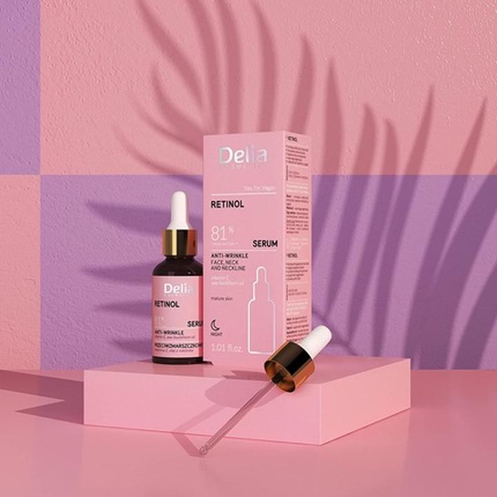 Immagine prodotto Delia Cosmetics Siero antirughe al retinolo per pelli mature 30ml (30 ml)