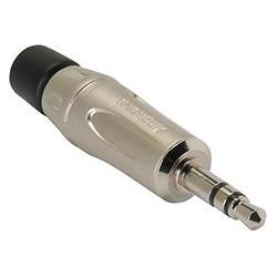 Thumbnail - Amphenol Audio Jack connector male 3.5 mm Stereo K series, Audio Adapter, Silber
